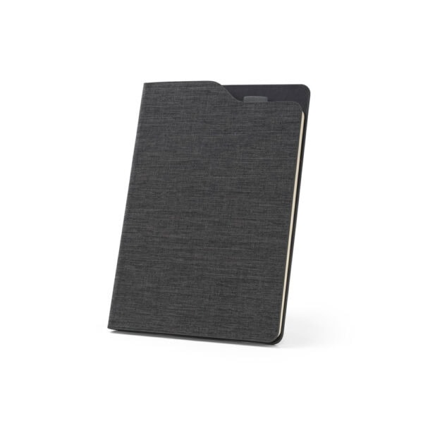 Caderno Ecológico Personalizado rPET Porta Caneta Capa Dura 21,2x14,8cm