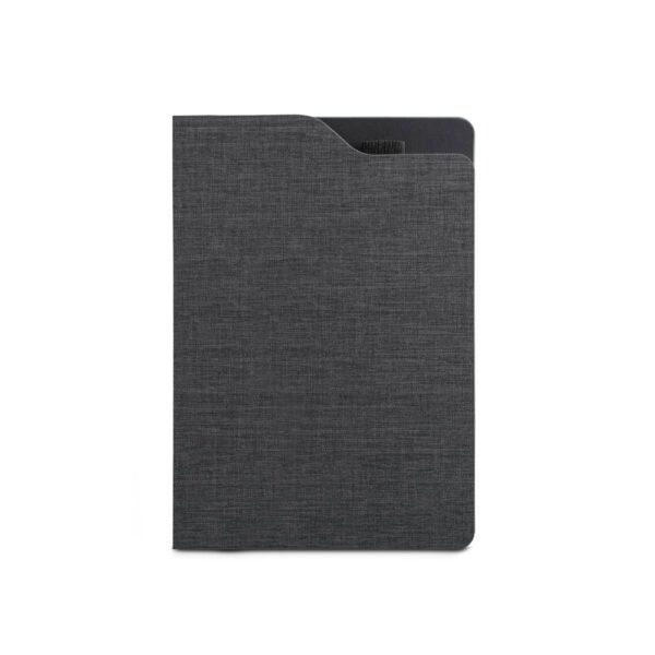 Caderno Ecológico Personalizado rPET Porta Caneta Capa Dura 21,2x14,8cm