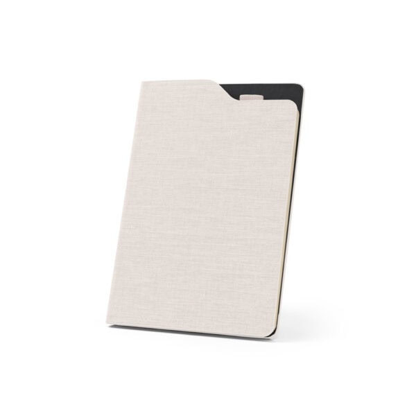 Caderno Ecológico Personalizado rPET Porta Caneta Capa Dura 21,2x14,8cm