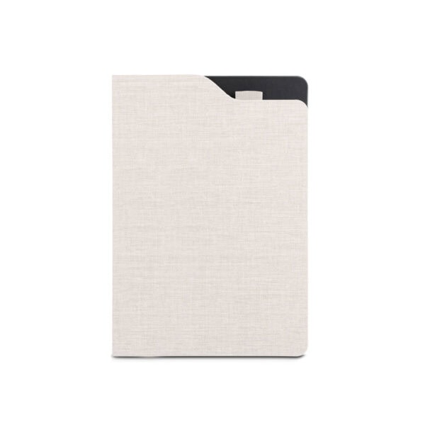 Caderno Ecológico Personalizado rPET Porta Caneta Capa Dura 21,2x14,8cm