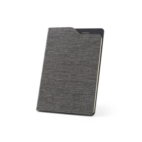 Caderno Ecológico Personalizado rPET Porta Caneta Capa Dura 21,2x14,8cm