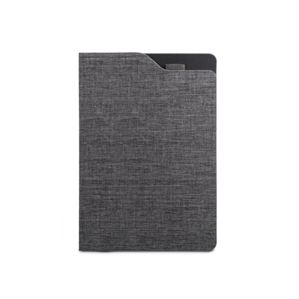Caderno Ecológico Personalizado rPET Porta Caneta Capa Dura 21,2x14,8cm