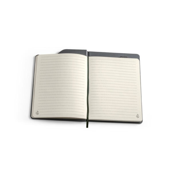 Caderno Ecológico Personalizado rPET Porta Caneta Capa Dura 21,2x14,8cm