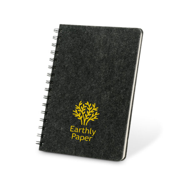 Caderno Ecológico Personalizado rPET 21,9x15,5cm Gravação