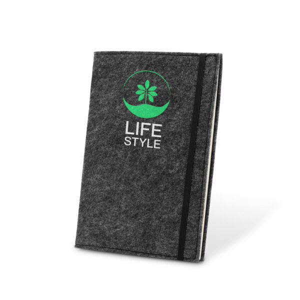 Caderno Ecológico Personalizado rPET 21x15cm Gravação