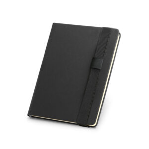 Caderno Personalizado Couro Sintético Capa Dura 21x14,5cm