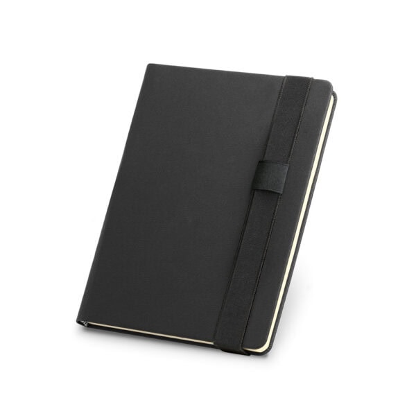 Caderno Personalizado Couro Sintético Capa Dura 21x14,5cm