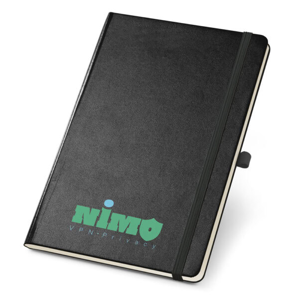 Caderno Personalizado Capa Dura Porta Caneta 21x13,7cm Gravação