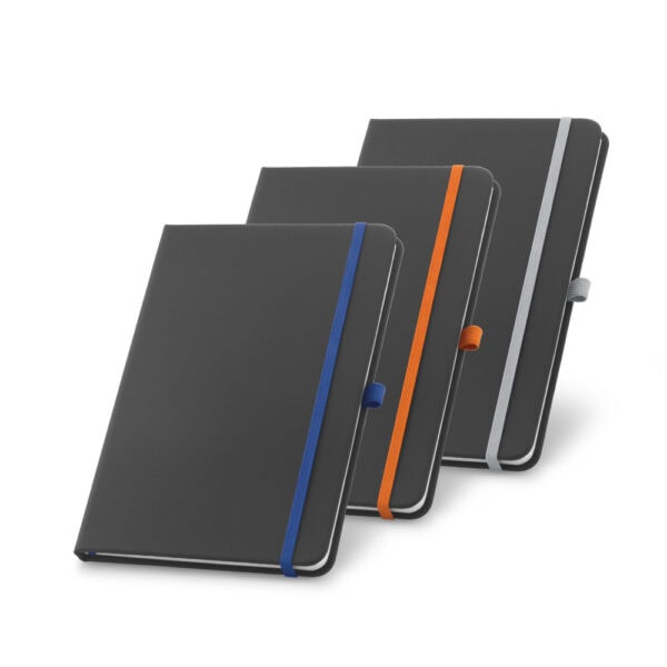 Caderno Personalizado Capa Dura Porta Caneta 14x9cm Kit