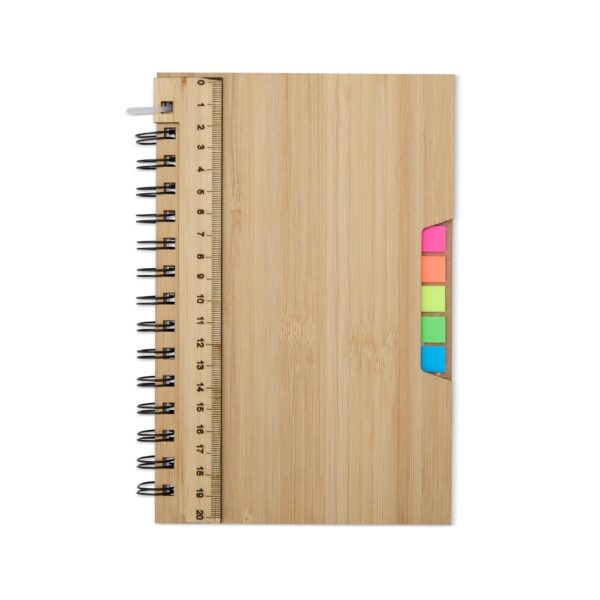 Caderno Ecológico Personalizado Bambu A5 20,9x14,8cm
