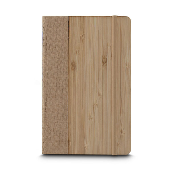 Caderno Ecológico Personalizado Bambu A5 20,6x13cm Foto