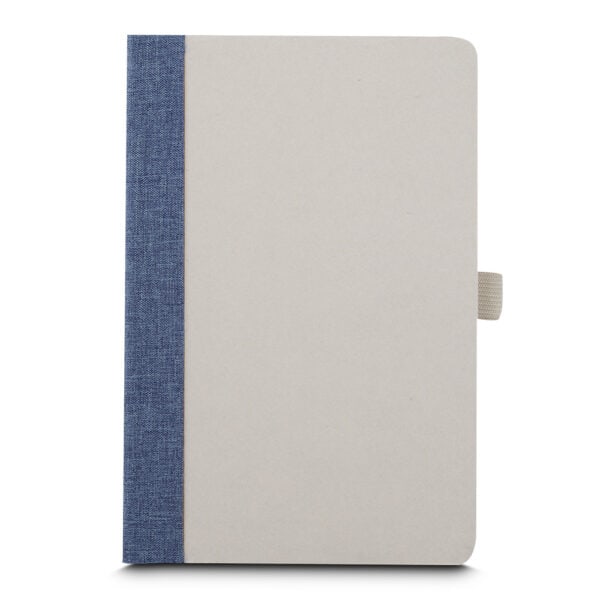 Caderno Ecológico Personalizado Fibra de Cana e rPET Porta Caneta A5 21x14cm Fot