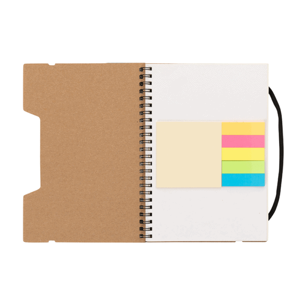 Caderno Ecológico Personalizado Kraft A5 21x14cm Kraft Foto