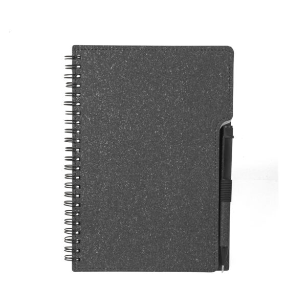 Caderno Ecológico Personalizado Papelão Reciclado com Caneta A5 37x13,8cm Foto
