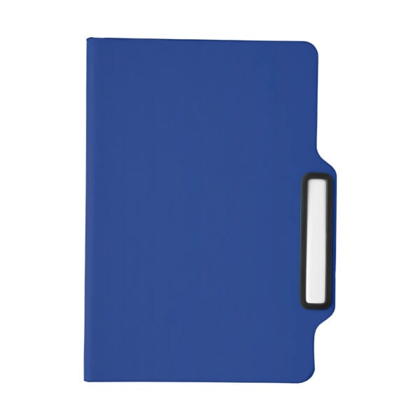 Caderno Personalizado PU Capa Dura A5 39,5x14cm Azul
