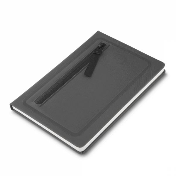 Caderno Personalizado PU Capa Dura A5 21,5x15,5cm Preto