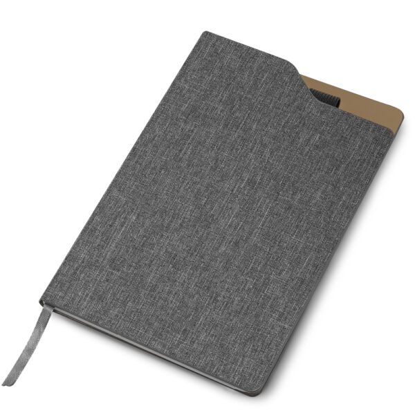 Caderno Ecológico Personalizado rPET Porta Caneta Capa Dura A5 21,3x14,5cm Foto