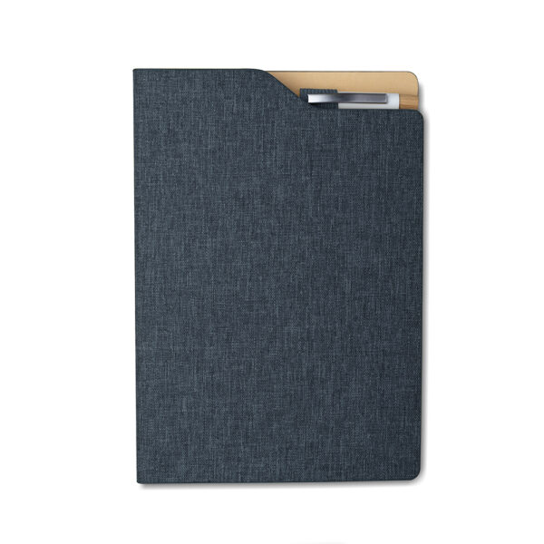 Caderno Ecológico Personalizado rPET Porta Caneta Capa Dura A5 21,3x14,5cm Foto
