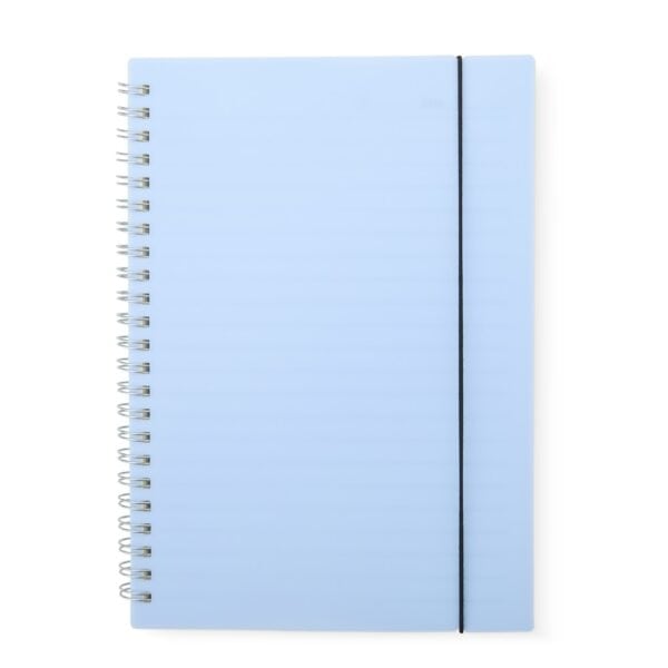 Caderno Personalizado Plástico A5 21x15,3cm Azul