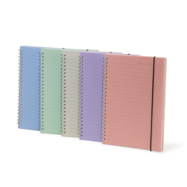 Caderno Personalizado Plástico A5 21x15,3cm Detalhe