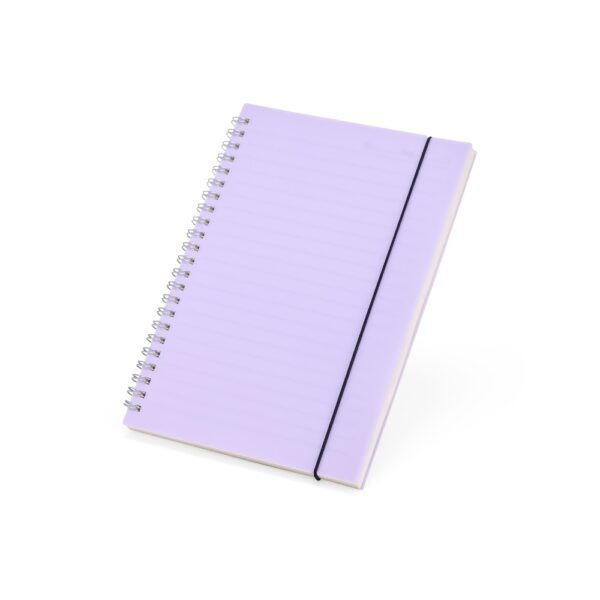 Caderno Personalizado Plástico A5 21x15,3cm Detalhe