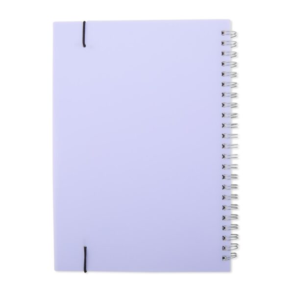 Caderno Personalizado Plástico A5 21x15,3cm Detalhe