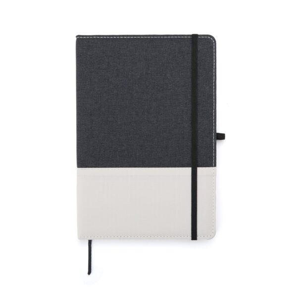 Caderno Personalizado Porta Caneta A5 21x14,2cm Bege
