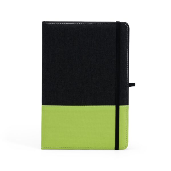 Caderno Personalizado Porta Caneta A5 21x14,2cm Verde