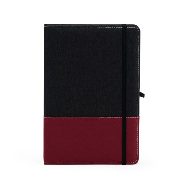 Caderno Personalizado Porta Caneta A5 21x14,2cm Vermelho