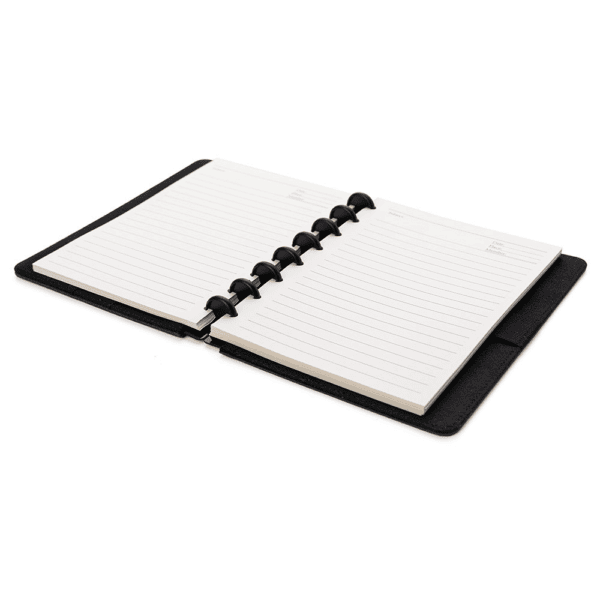 Caderno Personalizado PU Capa Dura Porta Caneta B5 22,3x18cm Foto