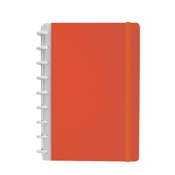 Caderno Personalizado B5 Planner Capa Dura Laranja