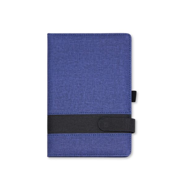Caderno Personalizado Porta Caneta 21,2x14,4cm Azul