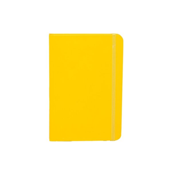 Caderno Personalizado Couchê Capa Dura 21x14cm Amarelo
