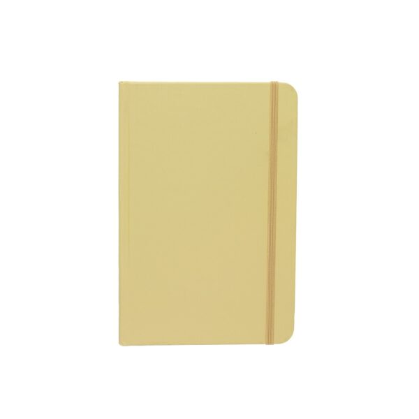 Caderno Personalizado Couchê Capa Dura 21x14cm Bege