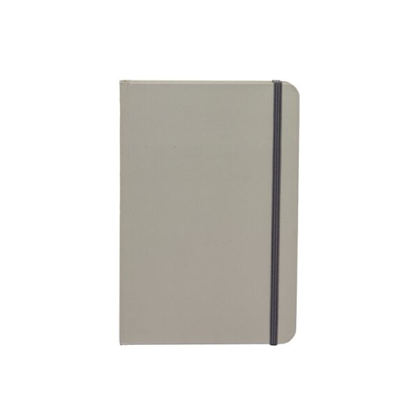 Caderno Personalizado Couchê Capa Dura 21x14cm Cinza
