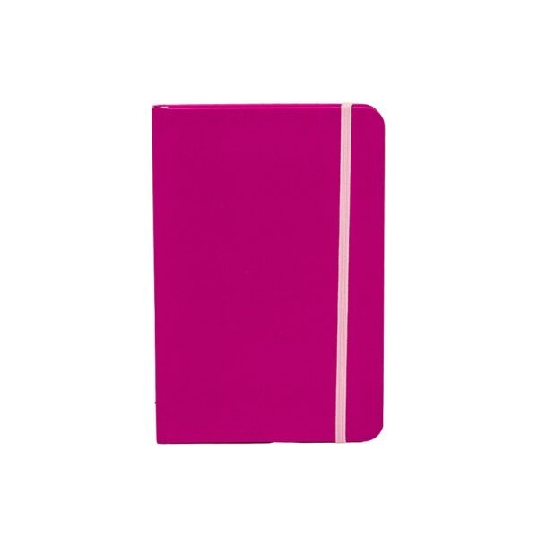 Caderno Personalizado Couchê Capa Dura 21x14cm Rosa