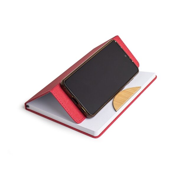 Caderno Personalizado Suporte Celular 21x14,3cm Detalhe