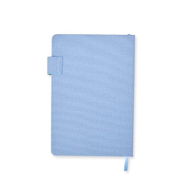 Caderno Personalizado Couro Sintético Capa Dura 21x15cm Detalhe