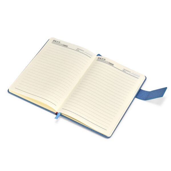 Caderno Personalizado Couro Sintético Capa Dura 21x15cm Detalhe