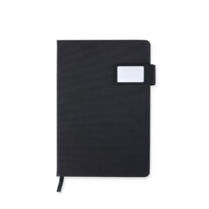 Caderno Personalizado Couro Sintético Capa Dura 21x15cm