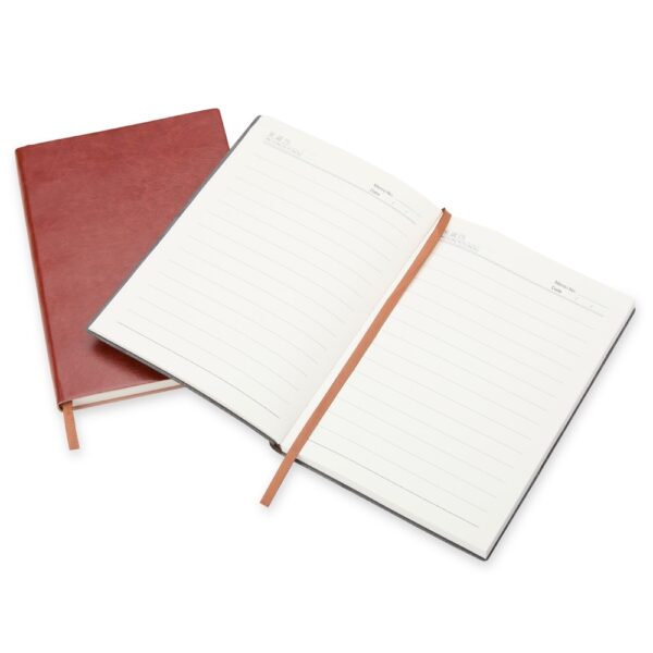 Caderno Personalizado Capa Flexível 20,9x14,4cm Detalhe
