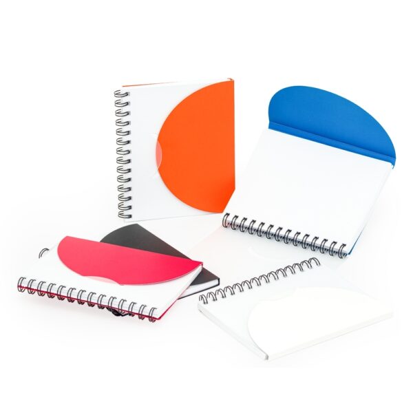 Caderno Personalizado Plástico Wire-o 18x15,1cm Detalhe