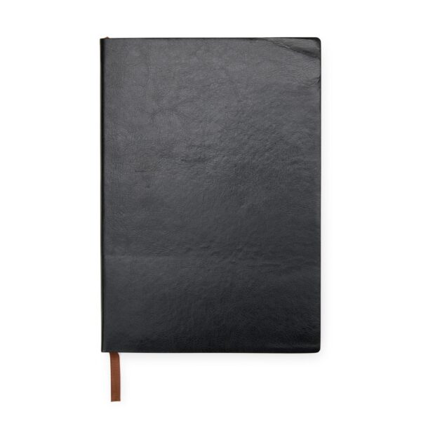 Caderno Personalizado Capa Flexível 20,9x14,4cm Preto