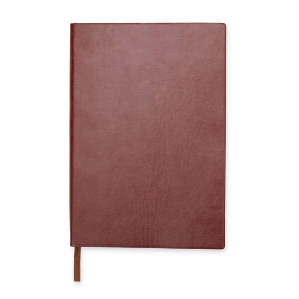 Caderno Personalizado Capa Flexível 20,9x14,4cm Vermelho