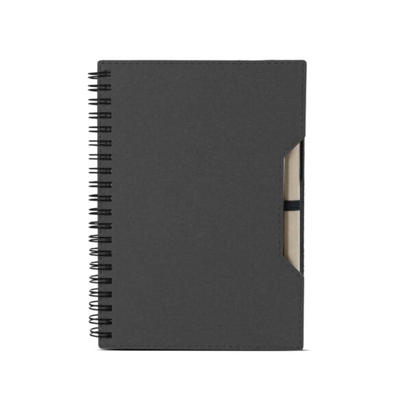 Caderno Ecológico Personalizado Papelão Reciclado com Caneta 18,9x14,3cm Foto