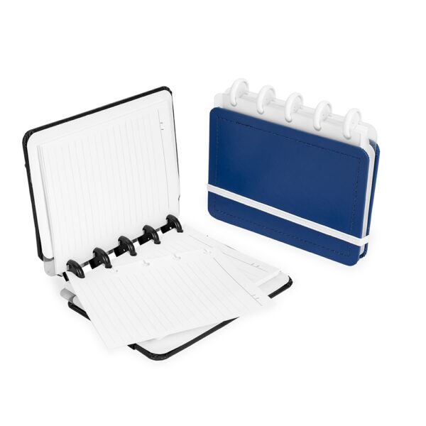 Caderno Personalizado Disco Percalux Capa Dura 14,3x12,5cm Detalhe