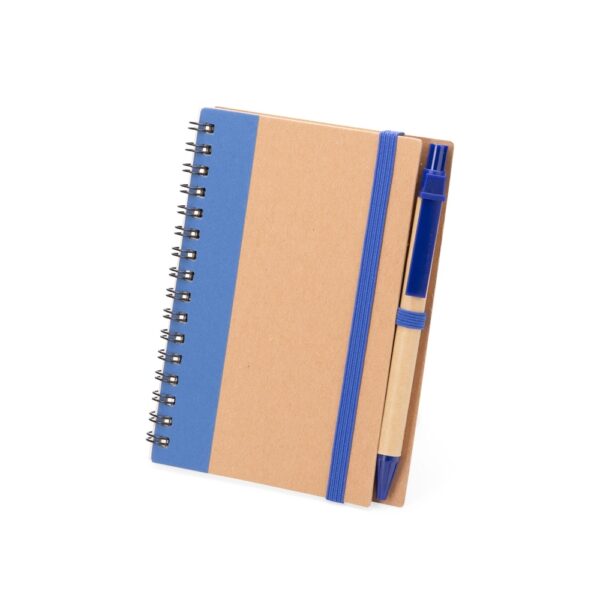 Caderno Ecológico Personalizado Kraft com Caneta 14,4x11cm Detalhe