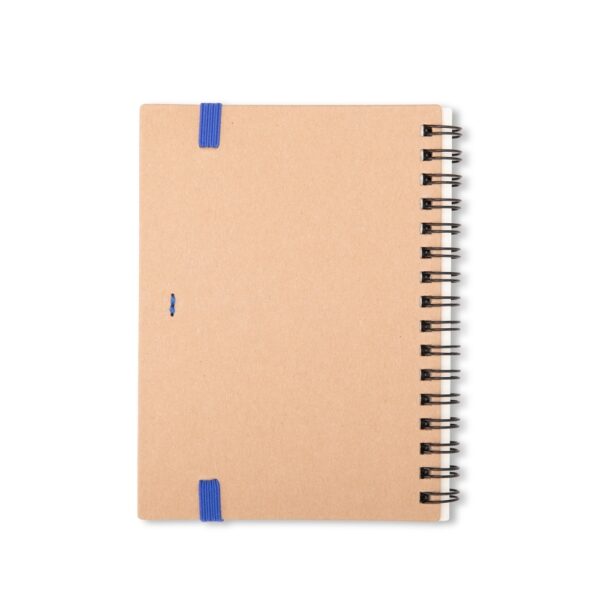 Caderno Ecológico Personalizado Kraft com Caneta 14,4x11cm Detalhe