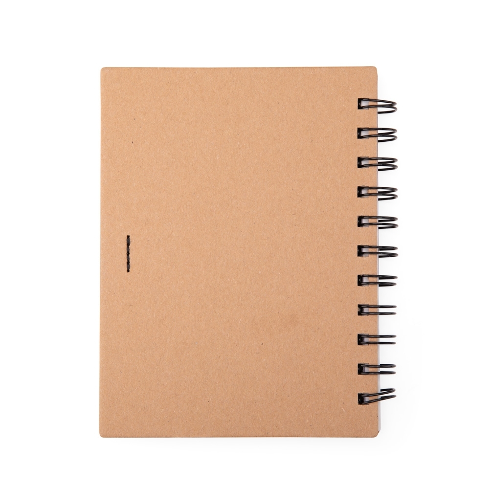 - Huble Brindes Corporativos Caderno Ecológico Personalizado Kraft com Caneta 16x12,7cm - Imagem 10