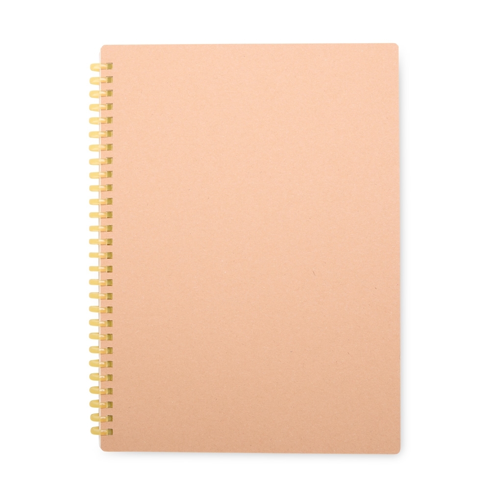 - Huble Brindes Corporativos Caderno Ecológico Personalizado Kraft 25,5x19cm - Imagem 2